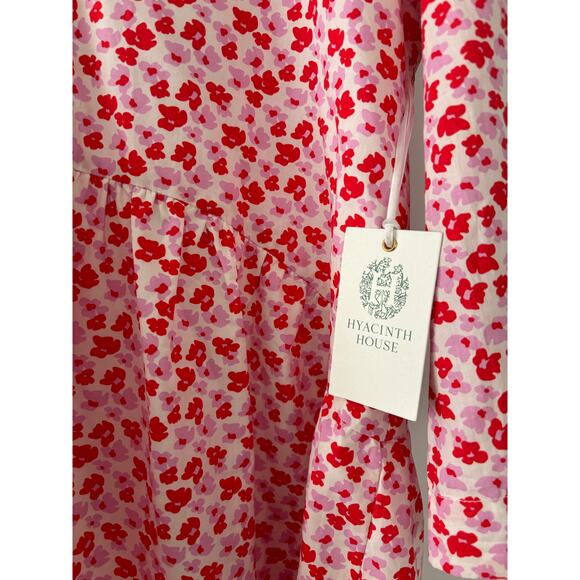 HYACINTH HOUSE and Red Floral Valentina Mini Dress - Size XXLarge NWT - Picture 4 of 5